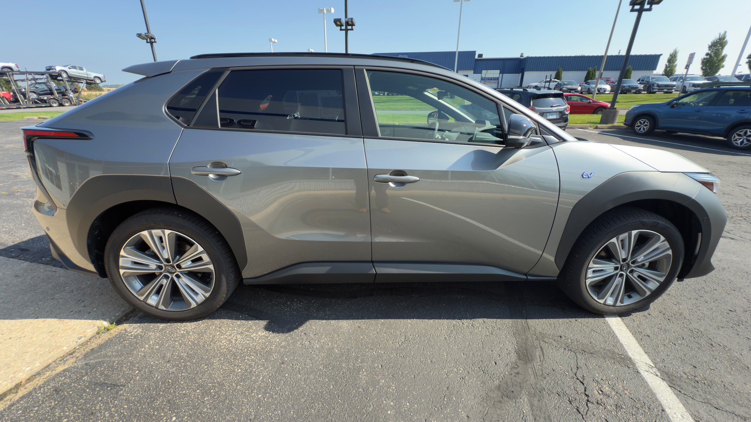 Used 2024 Subaru Solterra Limited with VIN JTMABABA1RA068406 for sale in Madison, WI
