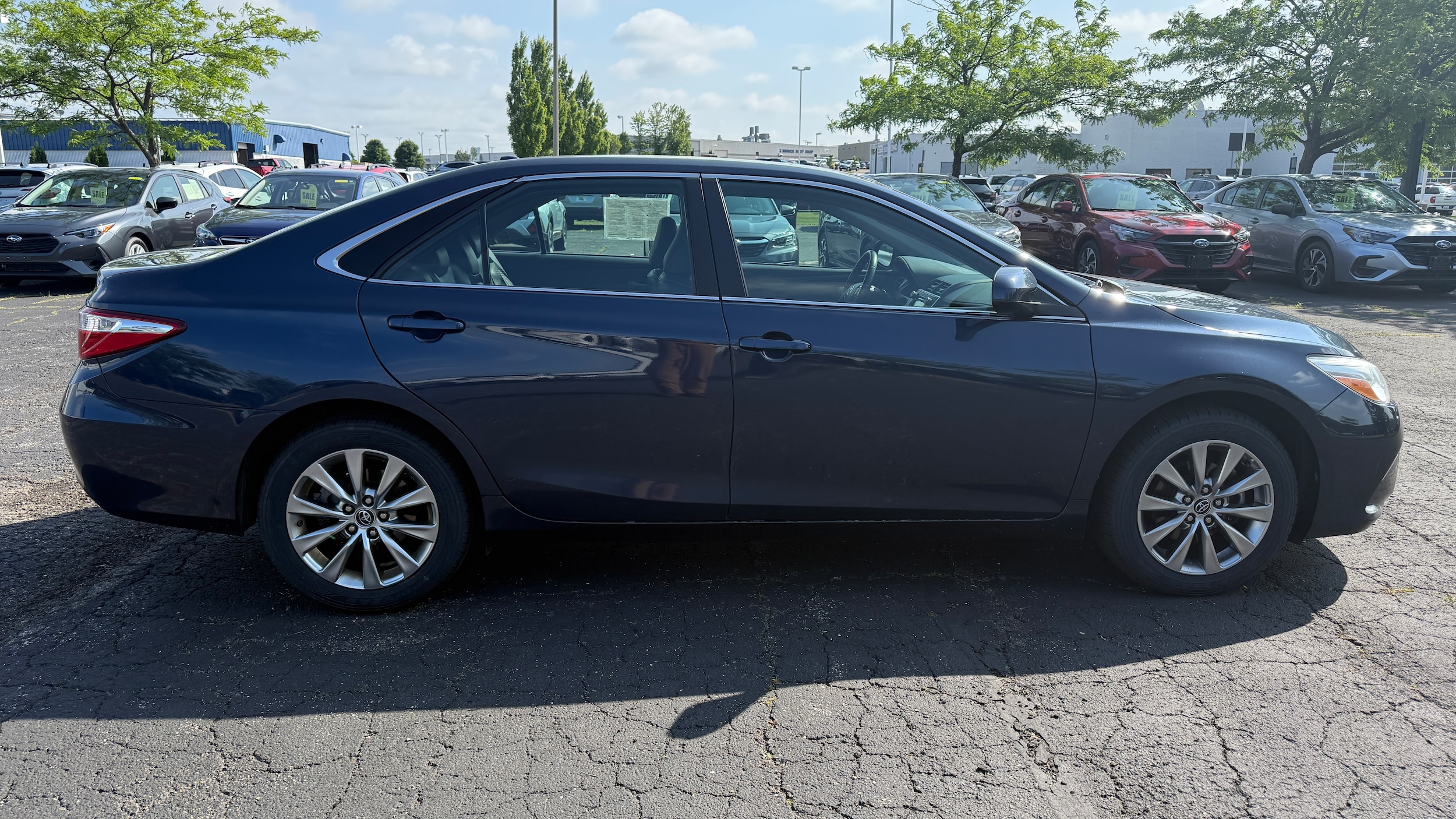 Used 2016 Toyota Camry LE with VIN 4T1BF1FK1GU996283 for sale in Madison, WI