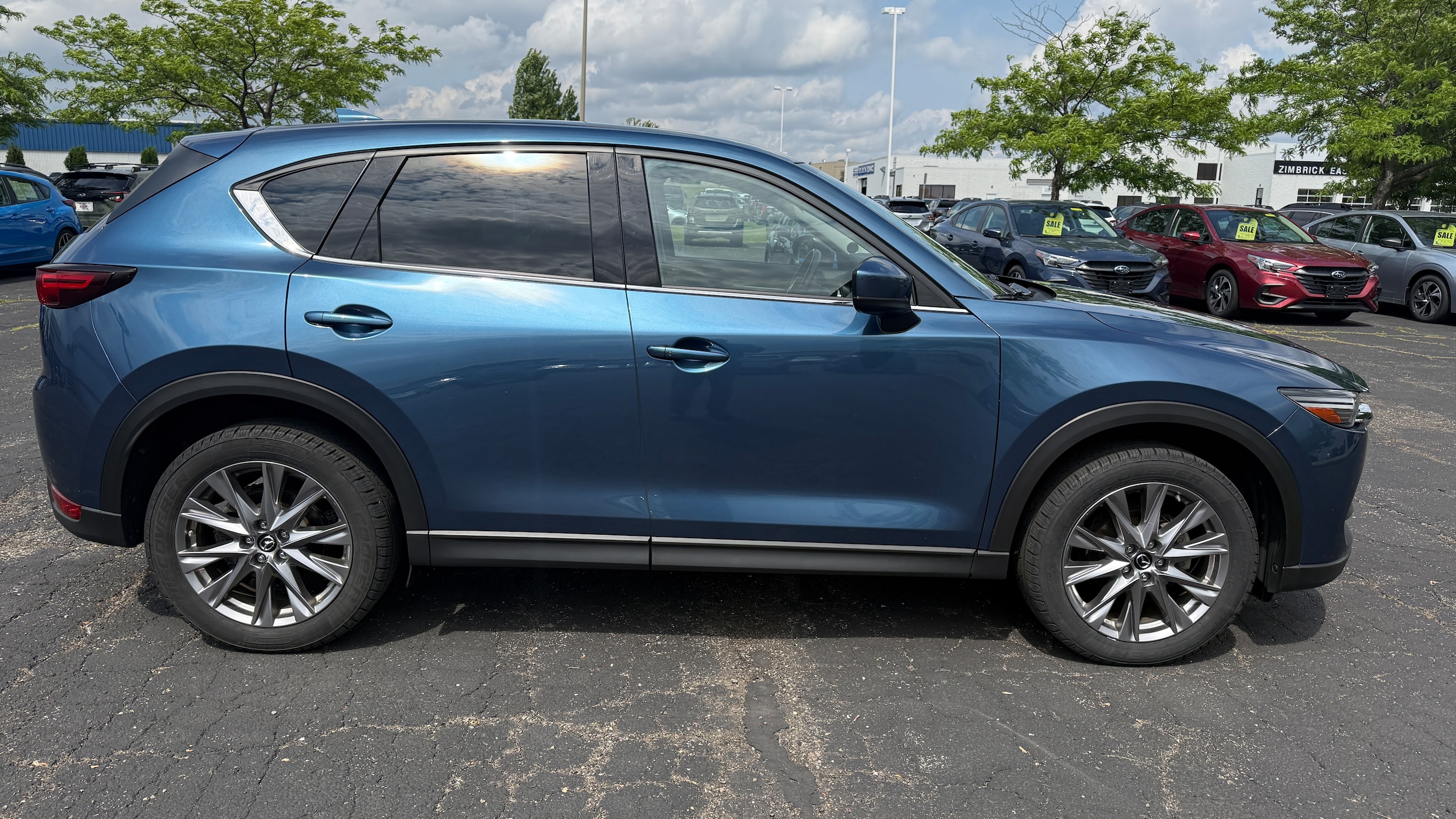 Used 2019 Mazda CX-5 Grand Touring with VIN JM3KFBDM1K0632726 for sale in Madison, WI