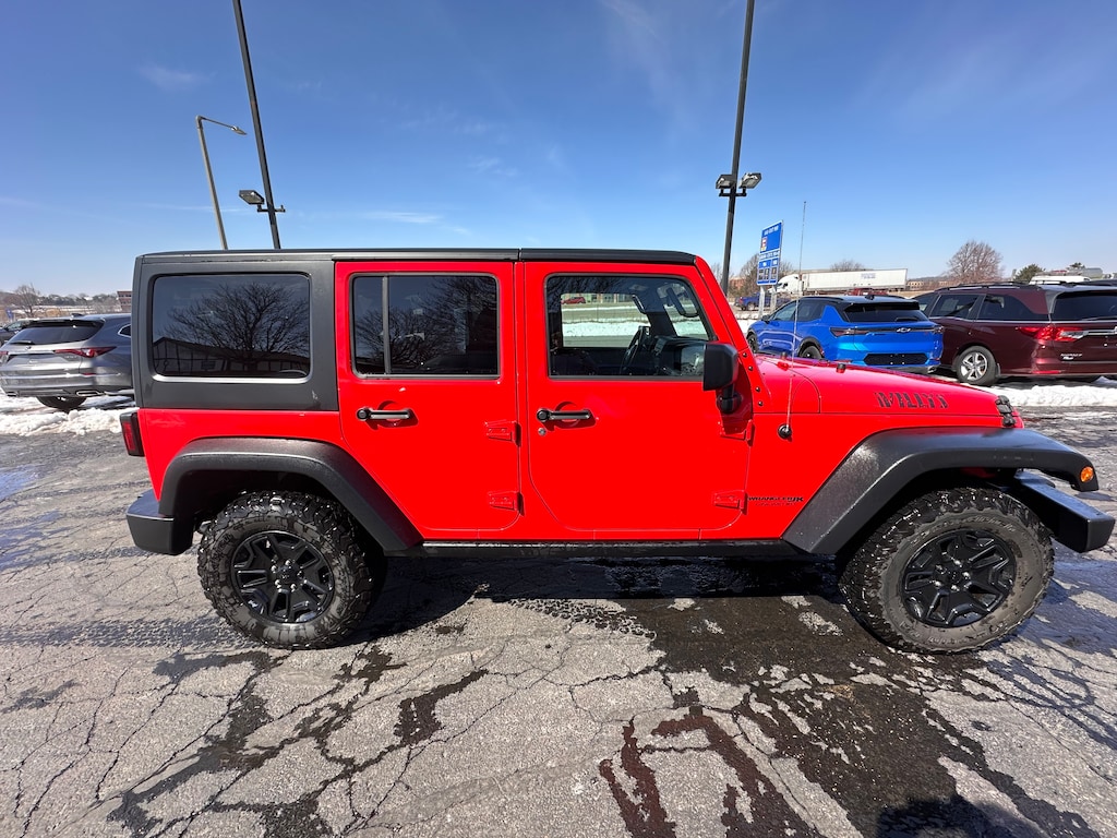 Used 2018 Jeep Wrangler JK Willys Wheeler SUV