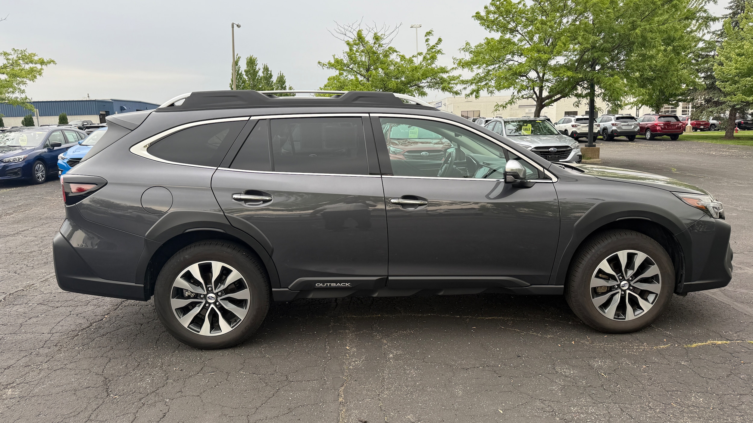 Certified 2024 Subaru Outback Touring with VIN 4S4BTAPC7R3109925 for sale in Madison, WI