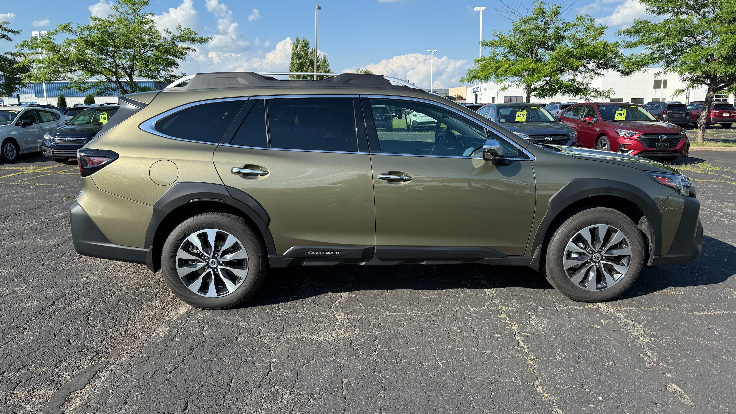 Certified 2023 Subaru Outback Touring with VIN 4S4BTGPD8P3147026 for sale in Madison, WI