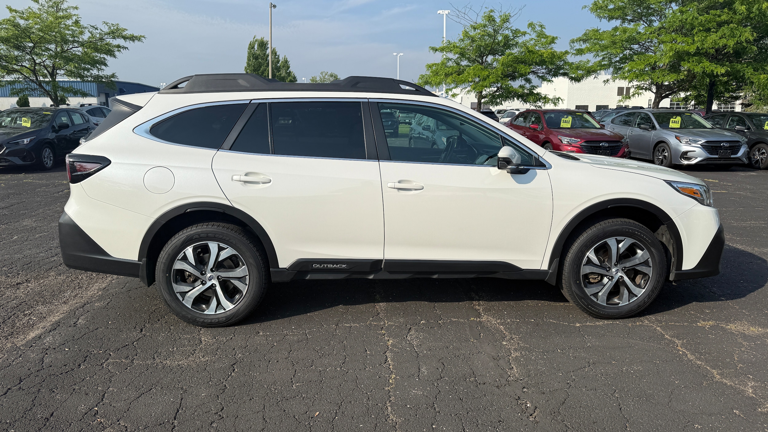 Certified 2022 Subaru Outback Limited with VIN 4S4BTANC4N3197149 for sale in Madison, WI