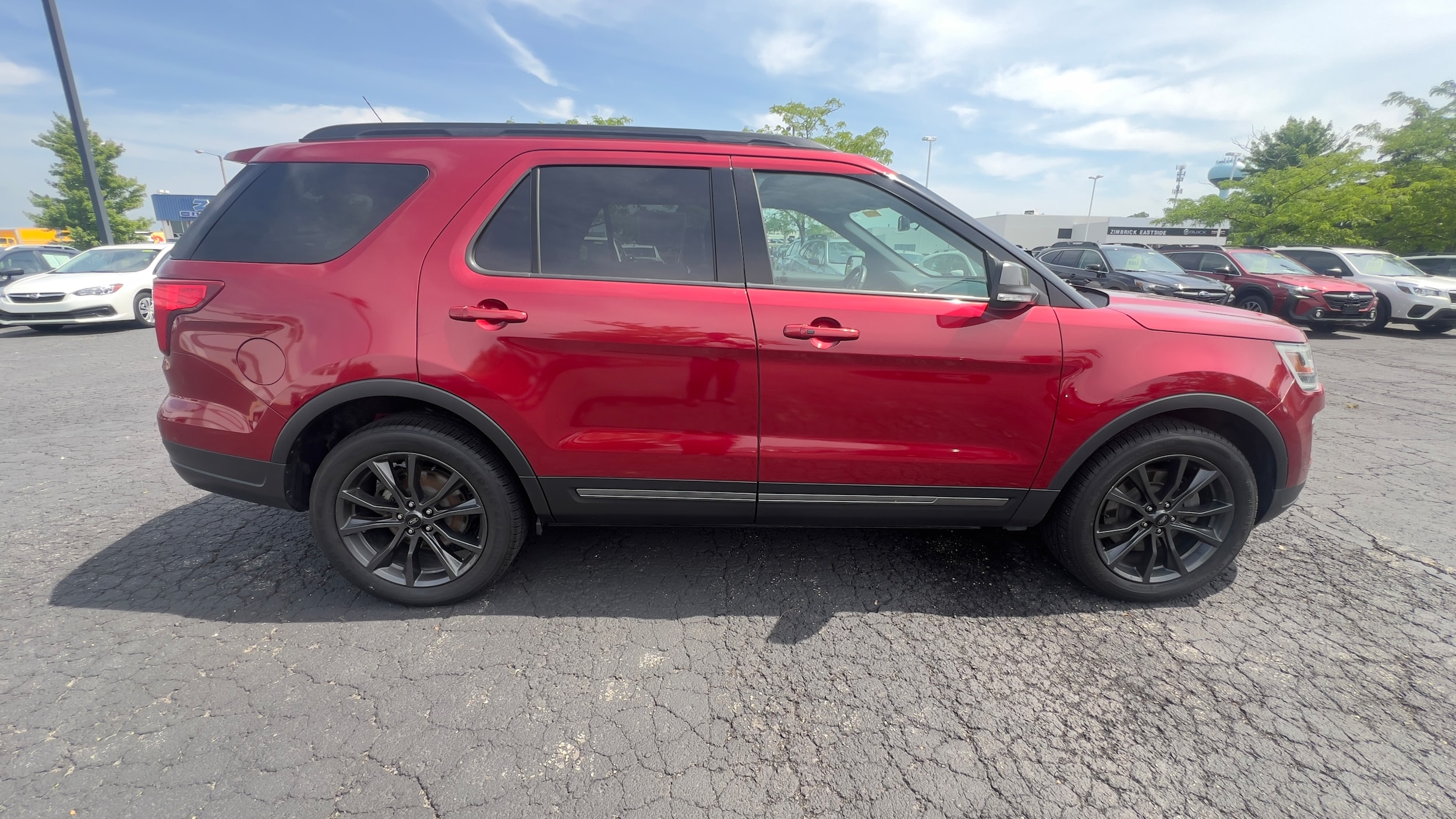 Used 2018 Ford Explorer XLT with VIN 1FM5K8D82JGA78637 for sale in Madison, WI