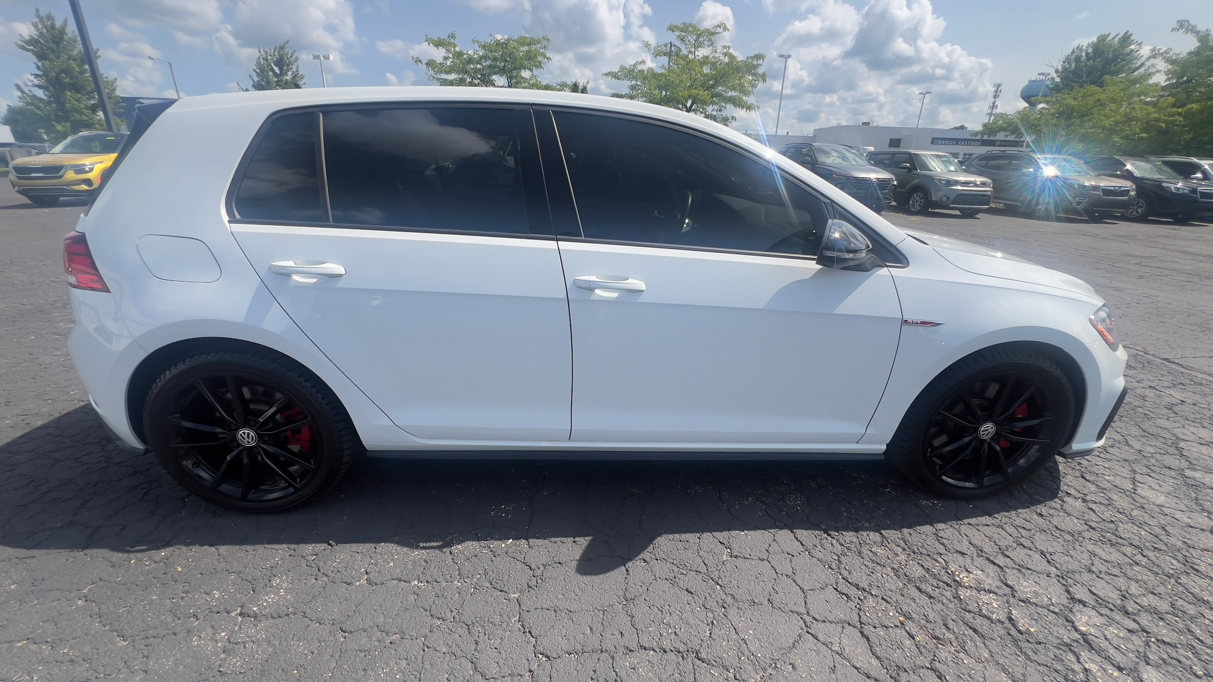 Used 2021 Volkswagen Golf GTI SE with VIN 3VW6T7AUXMM009011 for sale in Madison, WI