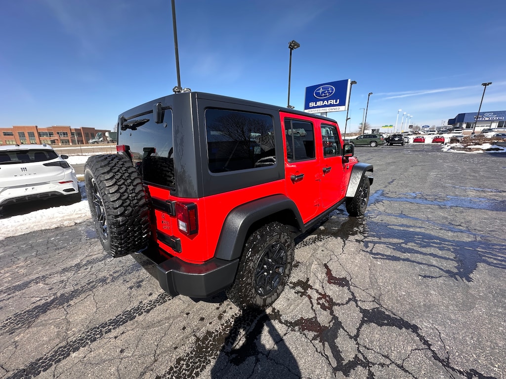 Used 2018 Jeep Wrangler JK Willys Wheeler SUV