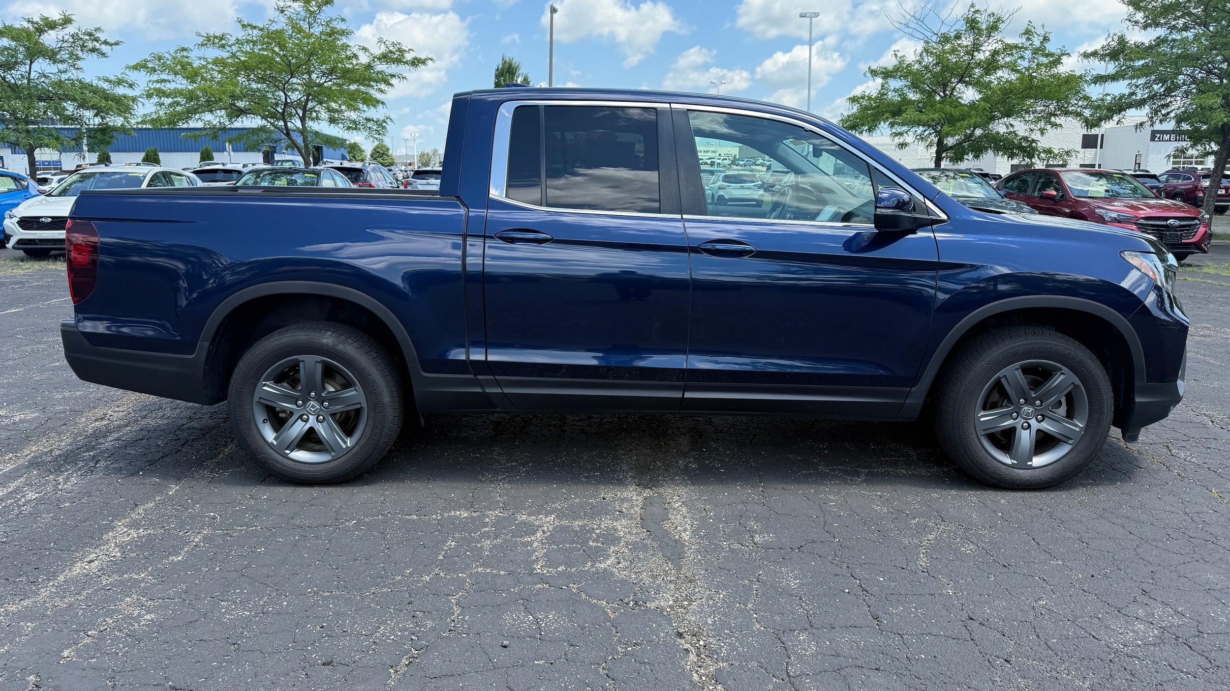 Used 2023 Honda Ridgeline RTL with VIN 5FPYK3F50PB012315 for sale in Madison, WI