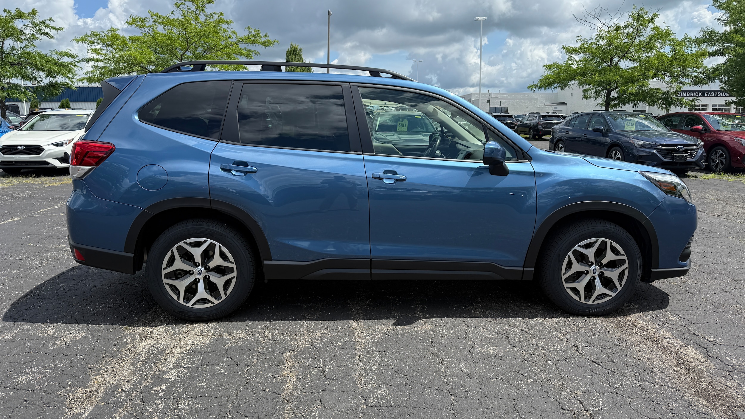 Certified 2022 Subaru Forester Premium with VIN JF2SKAEC1NH506278 for sale in Madison, WI