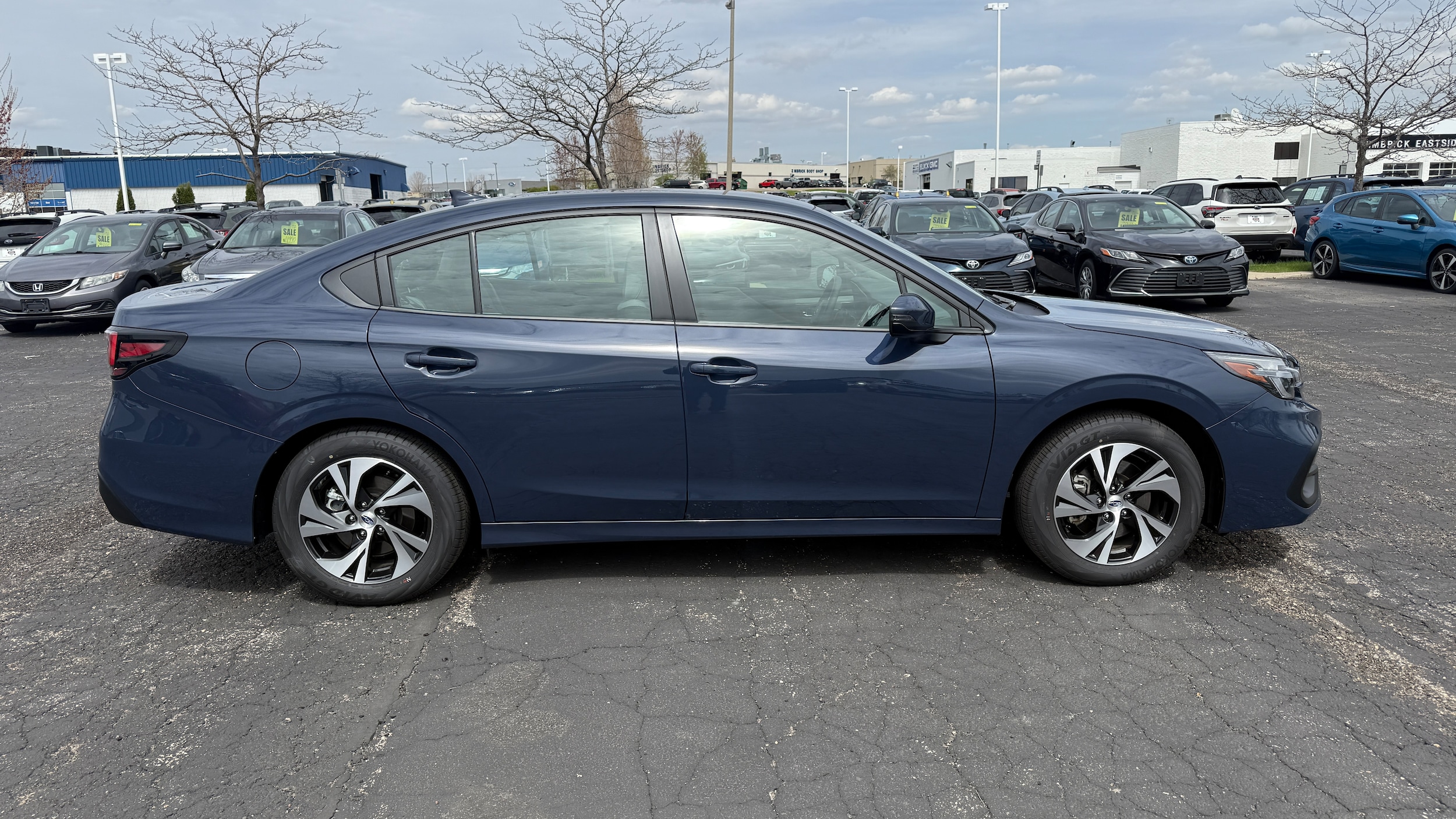 Certified 2025 Subaru Legacy Premium with VIN 4S3BWAC62S3011547 for sale in Madison, WI