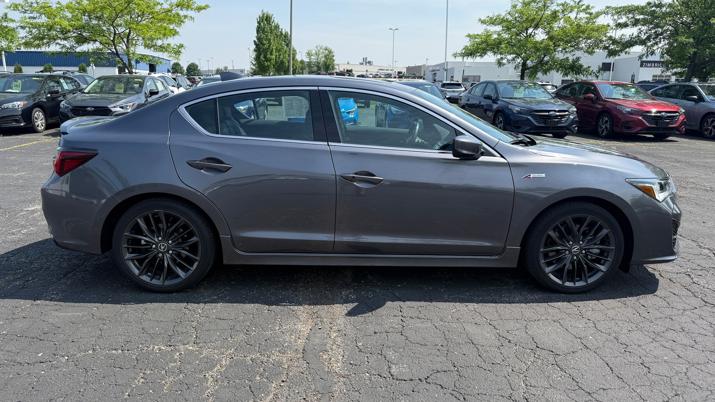 Used 2022 Acura ILX Premium with VIN 19UDE2F89NA006491 for sale in Madison, WI
