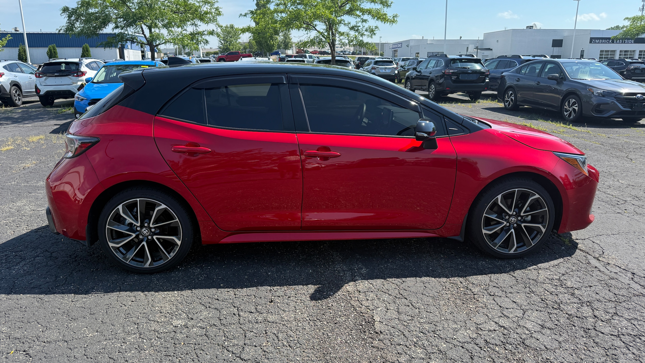 Used 2022 Toyota Corolla Hatchback XSE with VIN JTNA4MBE2N3184416 for sale in Madison, WI
