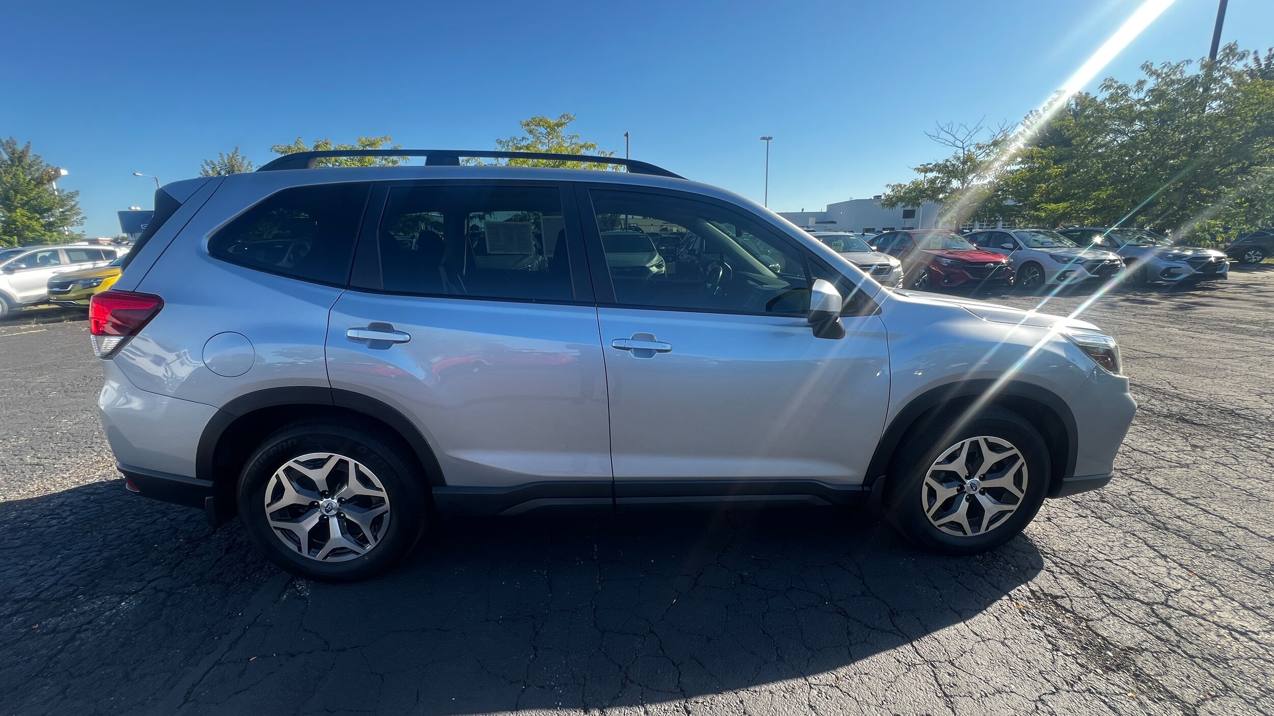 Certified 2021 Subaru Forester Premium with VIN JF2SKAFC3MH467979 for sale in Madison, WI