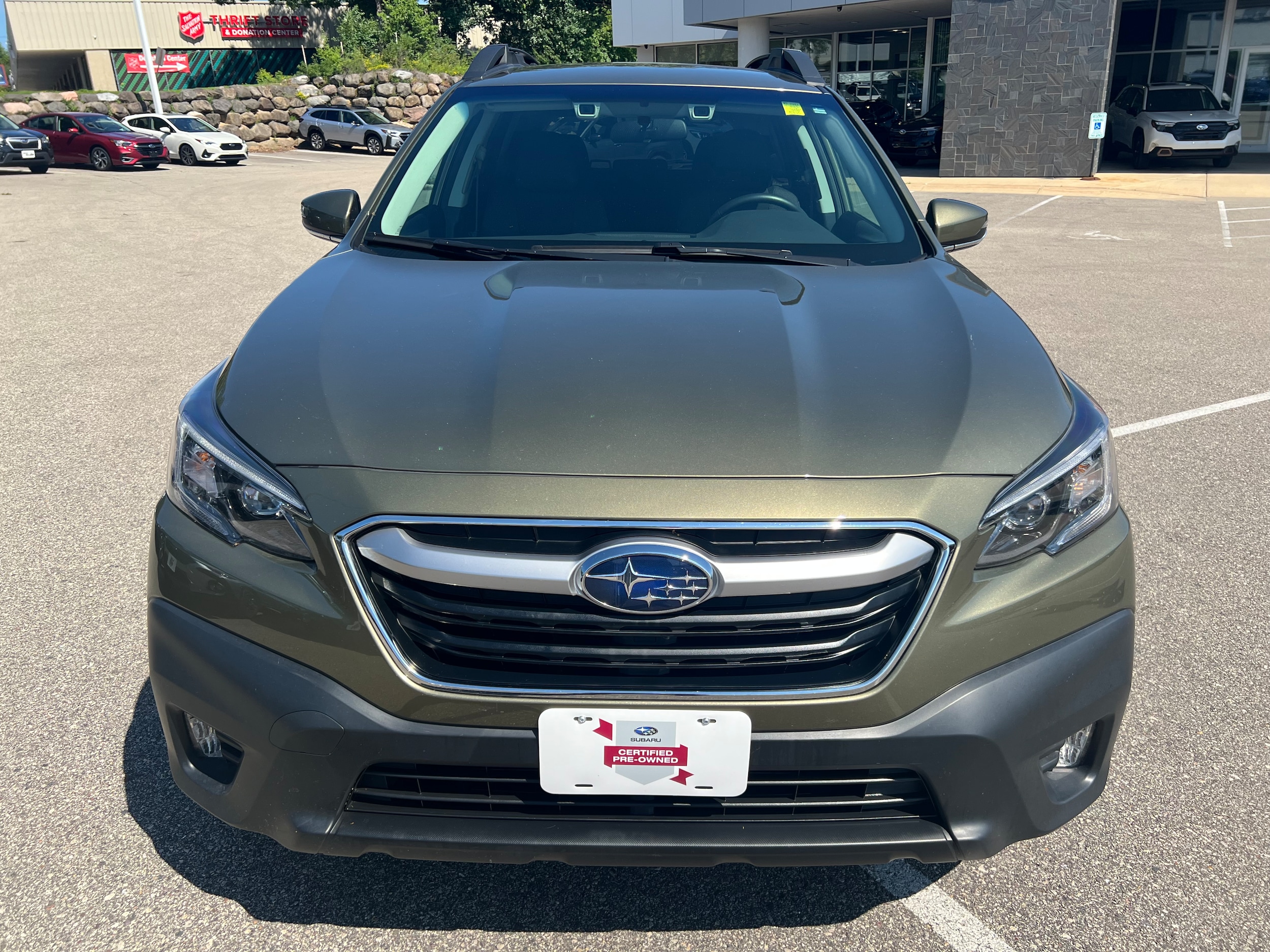 Certified 2022 Subaru Outback Premium with VIN 4S4BTADC1N3277347 for sale in Madison, WI
