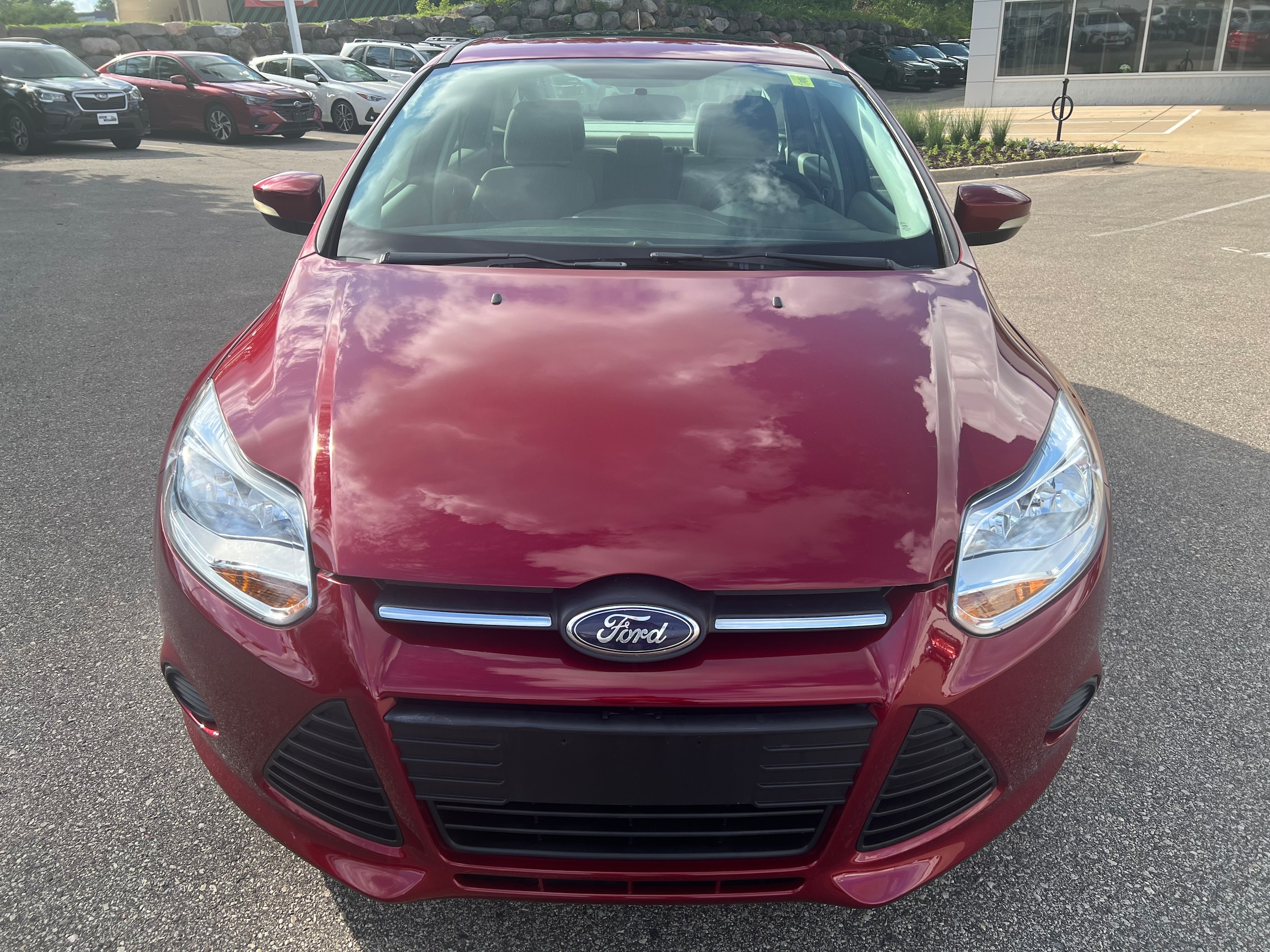 Used 2014 Ford Focus SE with VIN 1FADP3F29EL122827 for sale in Madison, WI