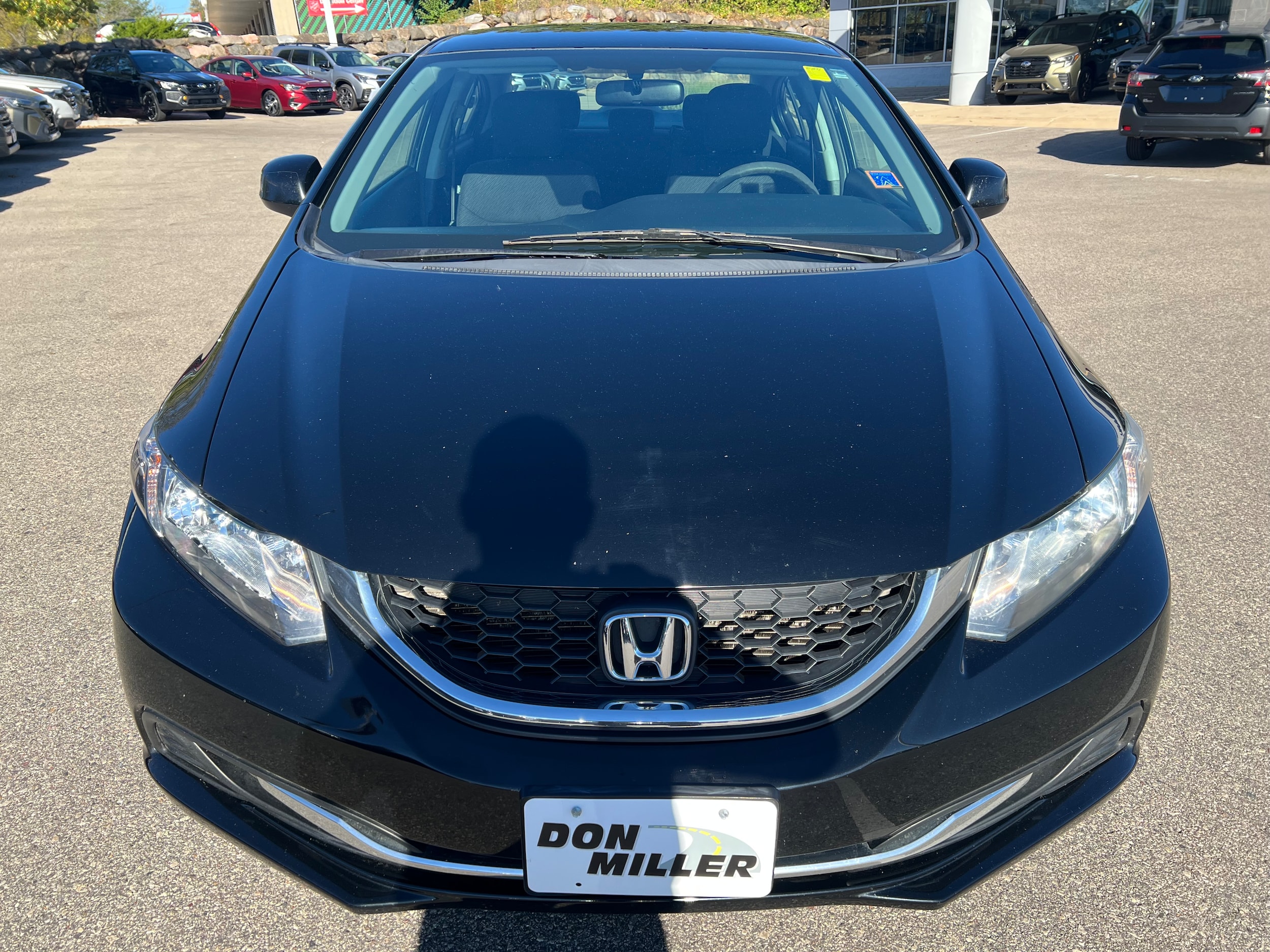 Used 2013 Honda Civic LX with VIN 19XFB2F50DE000287 for sale in Madison, WI