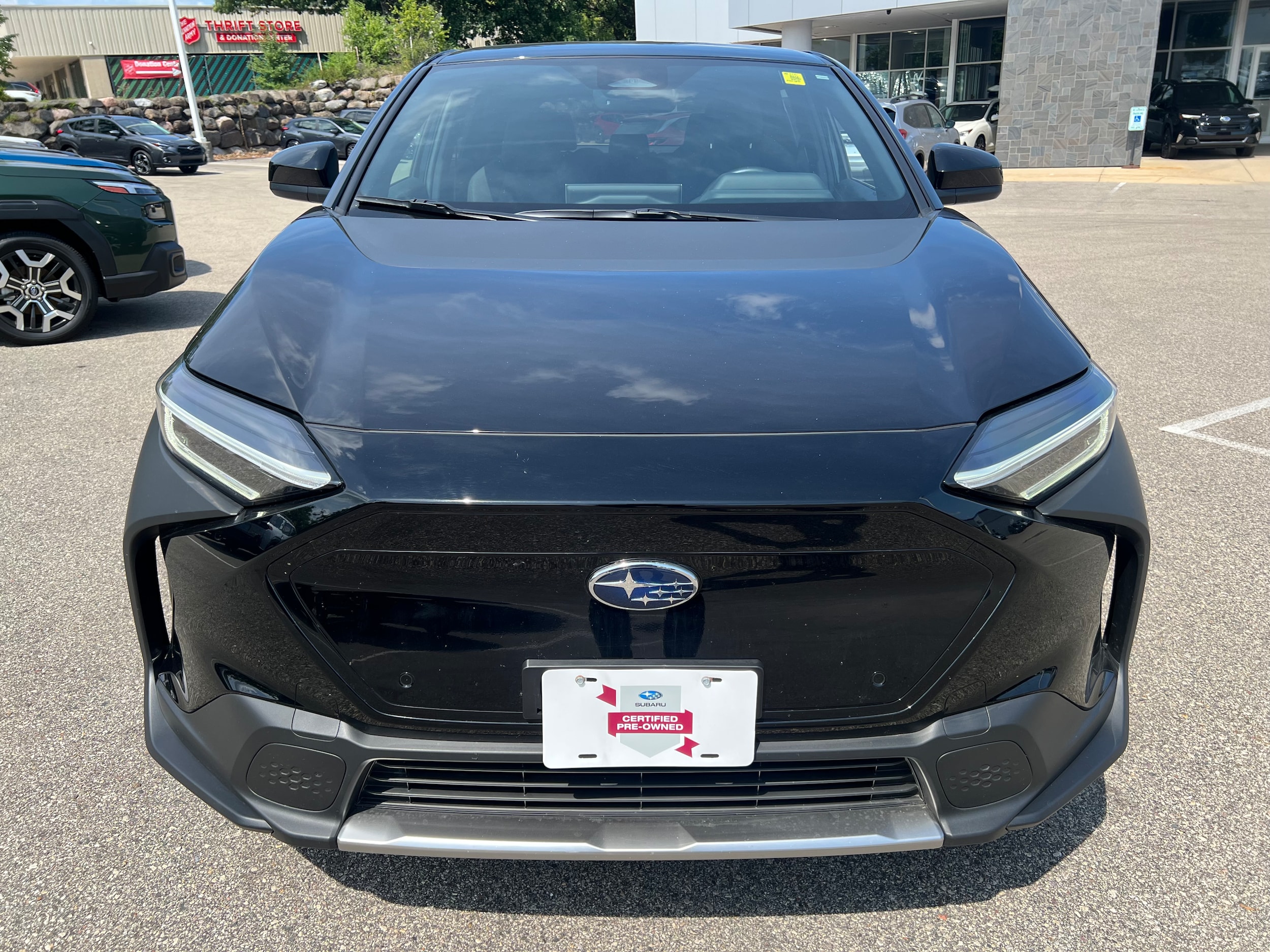 Certified 2023 Subaru SOLTERRA Premium with VIN JTMABABA3PA020371 for sale in Madison, WI