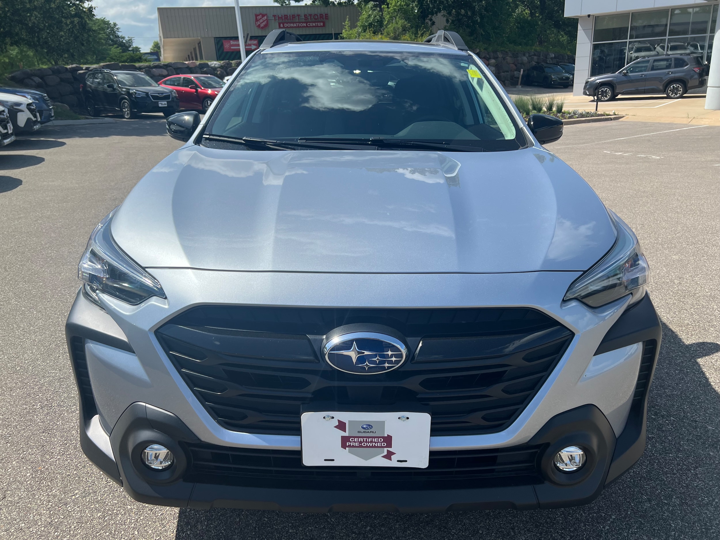 Certified 2025 Subaru Outback Onyx Edition with VIN 4S4BTALC9S3249194 for sale in Madison, WI