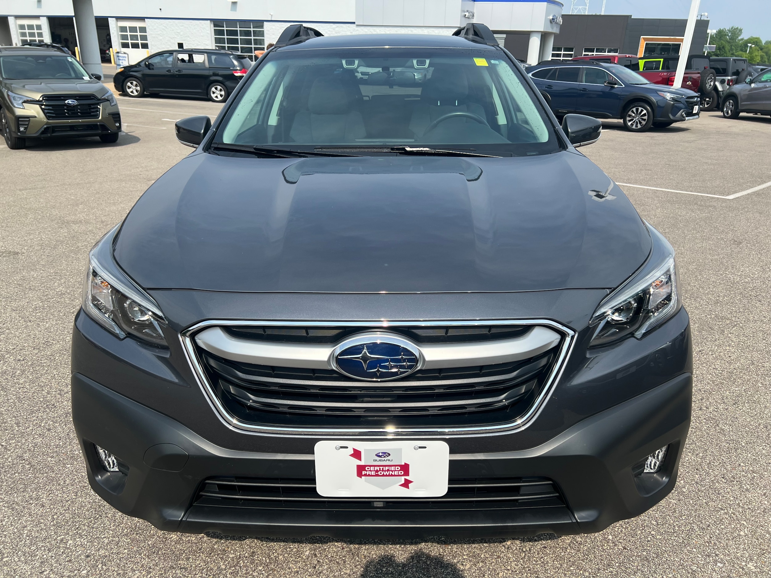 Certified 2022 Subaru Outback Premium with VIN 4S4BTACC4N3261533 for sale in Madison, WI