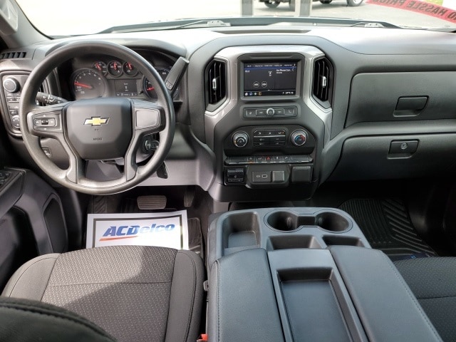 Used 2021 Chevrolet Silverado 1500 Custom with VIN 3GCPYBEK6MG305355 for sale in Roscommon, MI