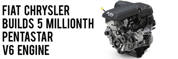 fiat chrysler builds 5 millionth pentastar v6 engine donovan