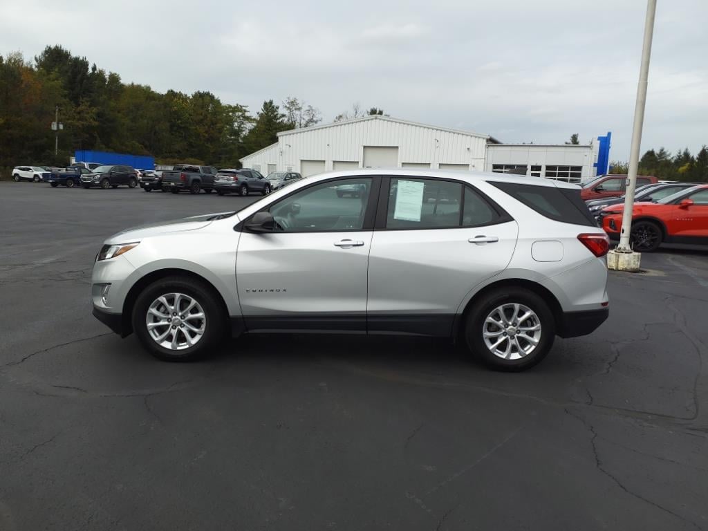 Used 2020 Chevrolet Equinox LS with VIN 3GNAXHEV1LS512938 for sale in Titusville, PA