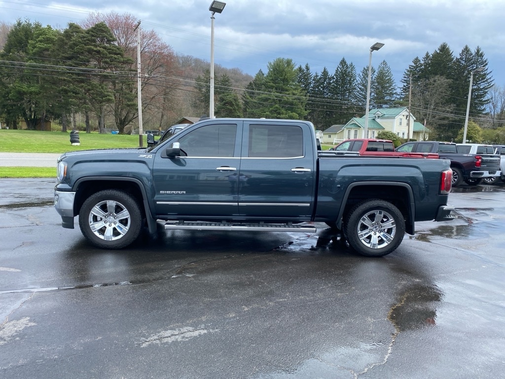 Used 2018 GMC Sierra 1500 SLT with VIN 3GTU2NEC2JG443405 for sale in Titusville, PA