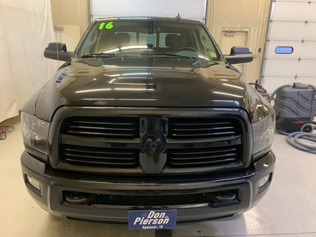 Used 2016 RAM Ram 2500 Pickup Big Horn/Lone Star with VIN 3C6UR5DL5GG123704 for sale in Spencer, IA