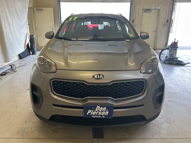 Used 2017 Kia Sportage LX with VIN KNDPM3ACXH7135695 for sale in Spencer, IA