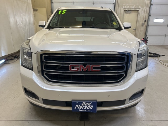 Used 2015 GMC Yukon XL SLT with VIN 1GKS2HKC8FR144333 for sale in Spencer, IA
