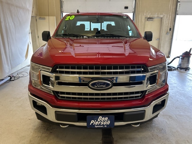 Used 2020 Ford F-150 XLT with VIN 1FTEW1E47LKD47419 for sale in Spencer, IA