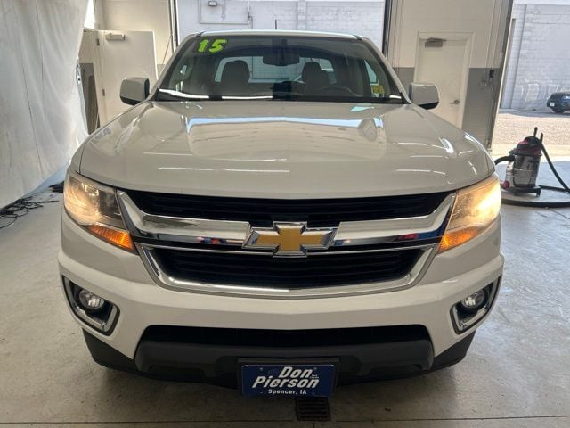 Used 2015 Chevrolet Colorado LT with VIN 1GCGTBE3XF1143819 for sale in Spencer, IA