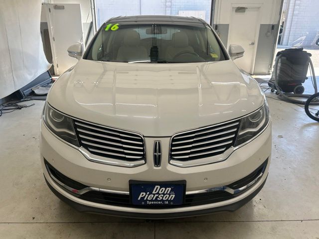 Used 2016 Lincoln MKX Reserve with VIN 2LMPJ8LP4GBL45396 for sale in Spencer, IA