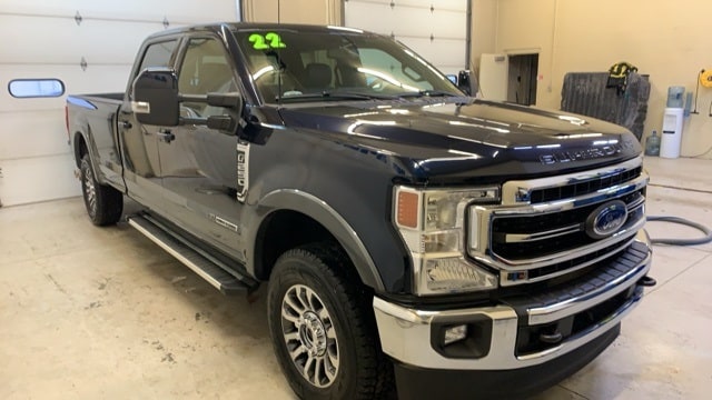 Used 2022 Ford F-250 Super Duty Lariat with VIN 1FT7W2BT1NEF26745 for sale in Spencer, IA