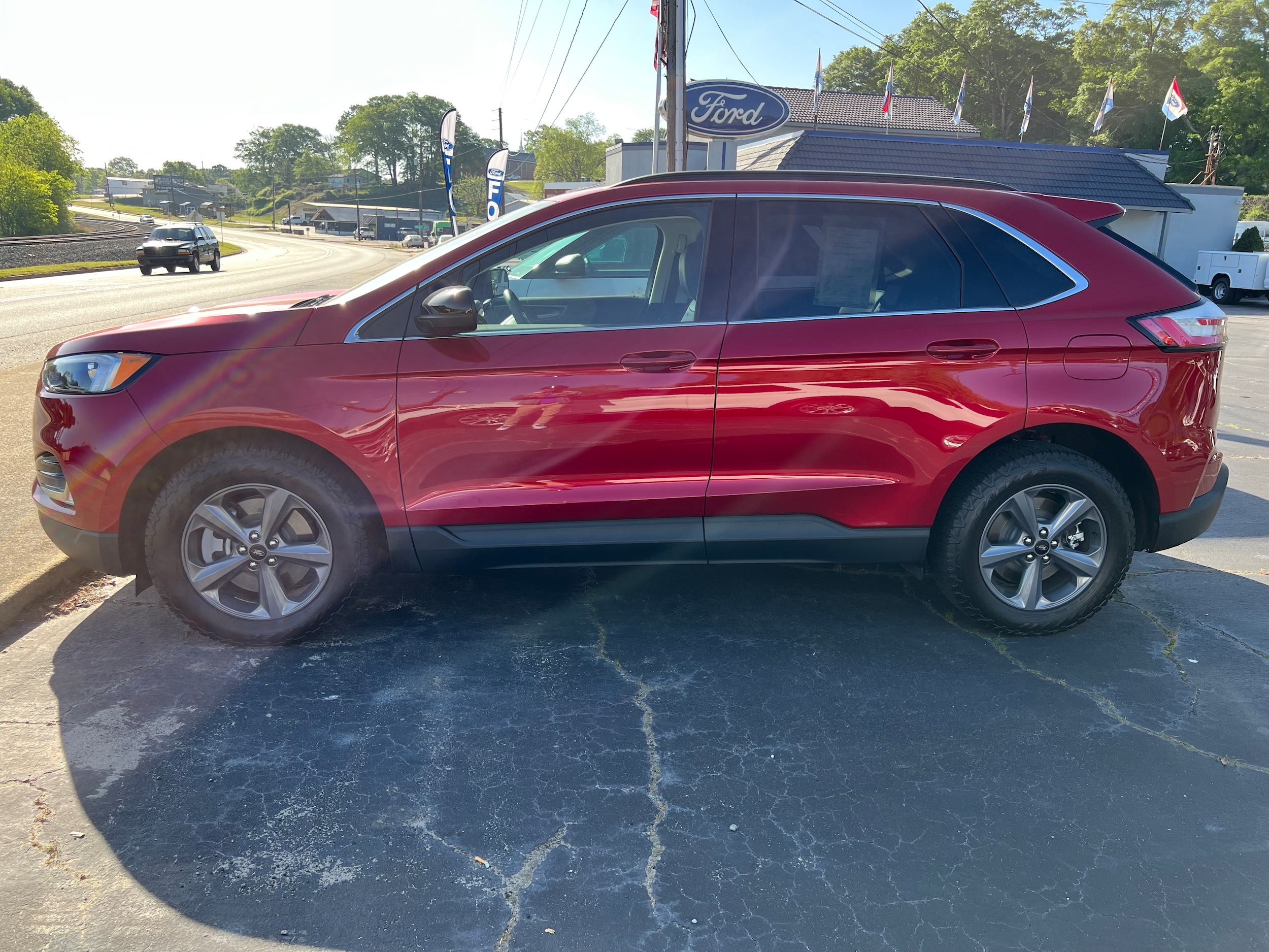 Certified 2022 Ford Edge SEL with VIN 2FMPK4J94NBA83494 for sale in Villa Rica, GA