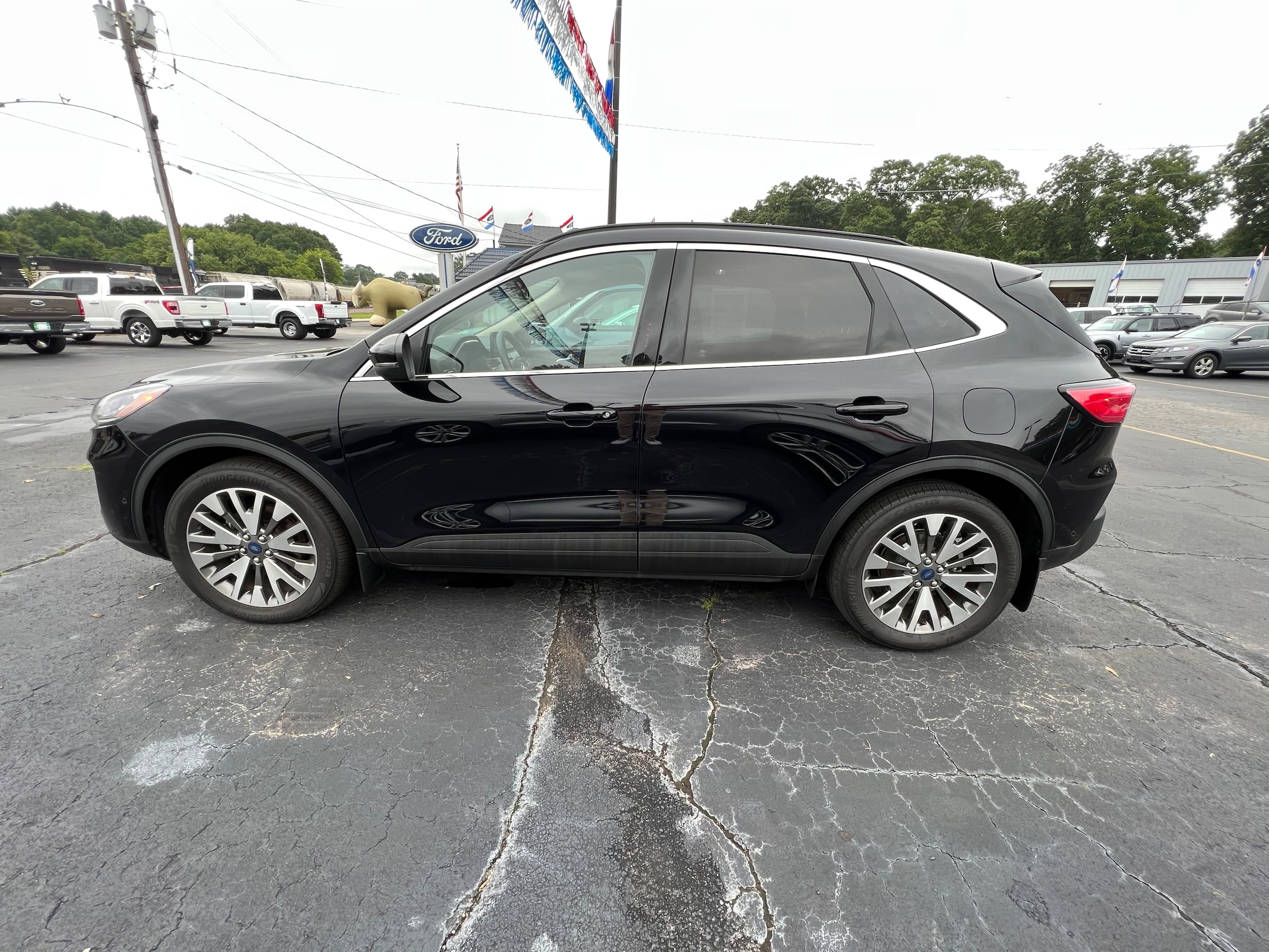 Used 2020 Ford Escape Titanium with VIN 1FMCU9J92LUC12040 for sale in Villa Rica, GA