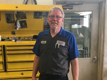 Staff member George Hollis from cd7e56a3d9b3