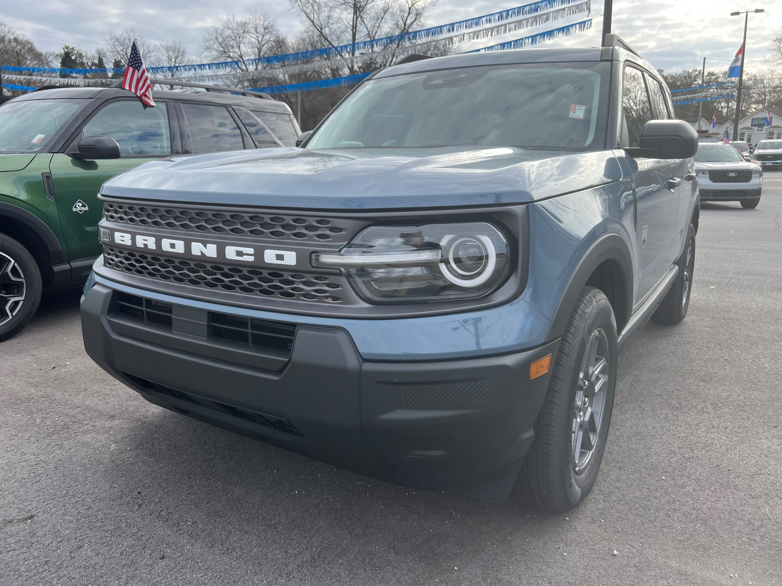 Blue (Azure Gray Metallic Tri-Coat) 2025 Ford Bronco Sport Big Bend AWD SUV / Crossover All-Wheel Drive 8-Speed Automatic