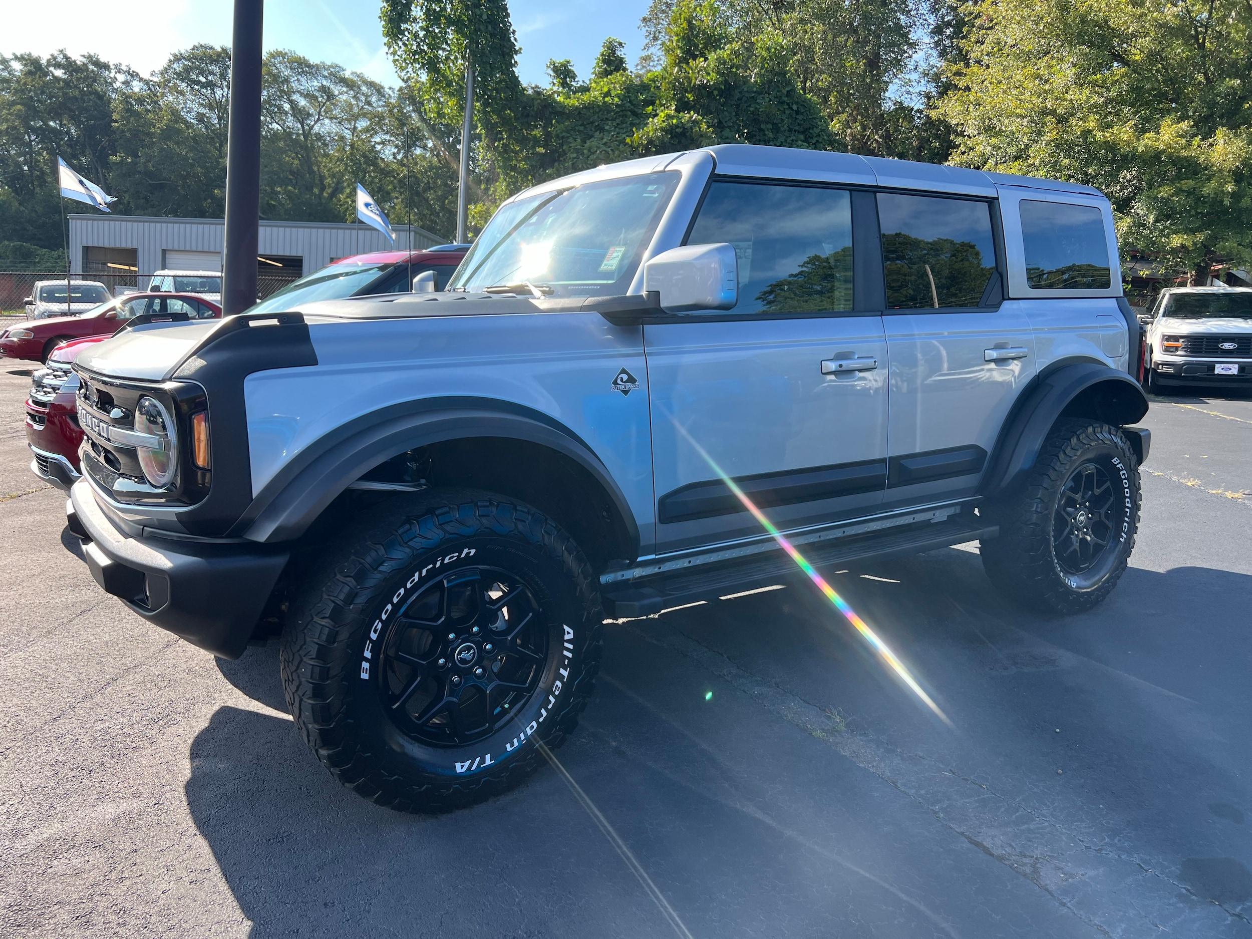 Used 2022 Ford Bronco 4-Door Outer Banks with VIN 1FMEE5BP2NLB91646 for sale in Villa Rica, GA