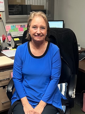 Staff member Marie Holmes from cd7e56a3d9b3