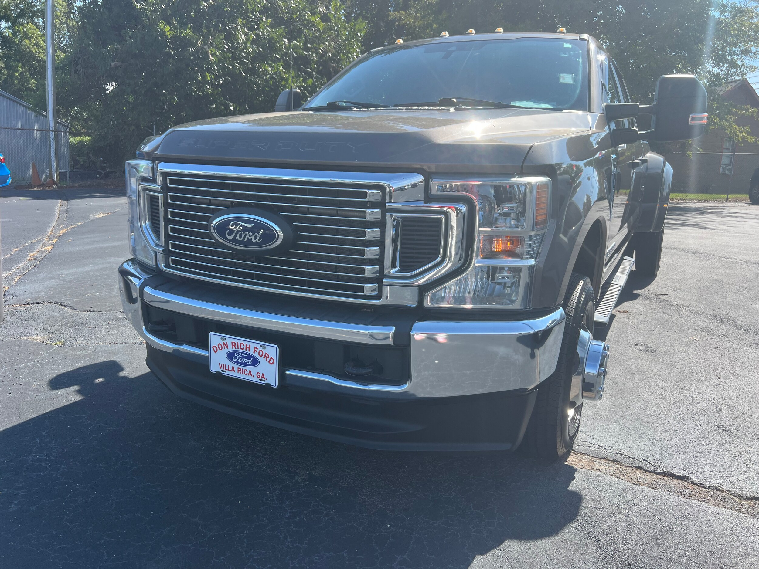 Stone Gray 2022 Ford F-350 Super Duty Pickup Truck Automatic