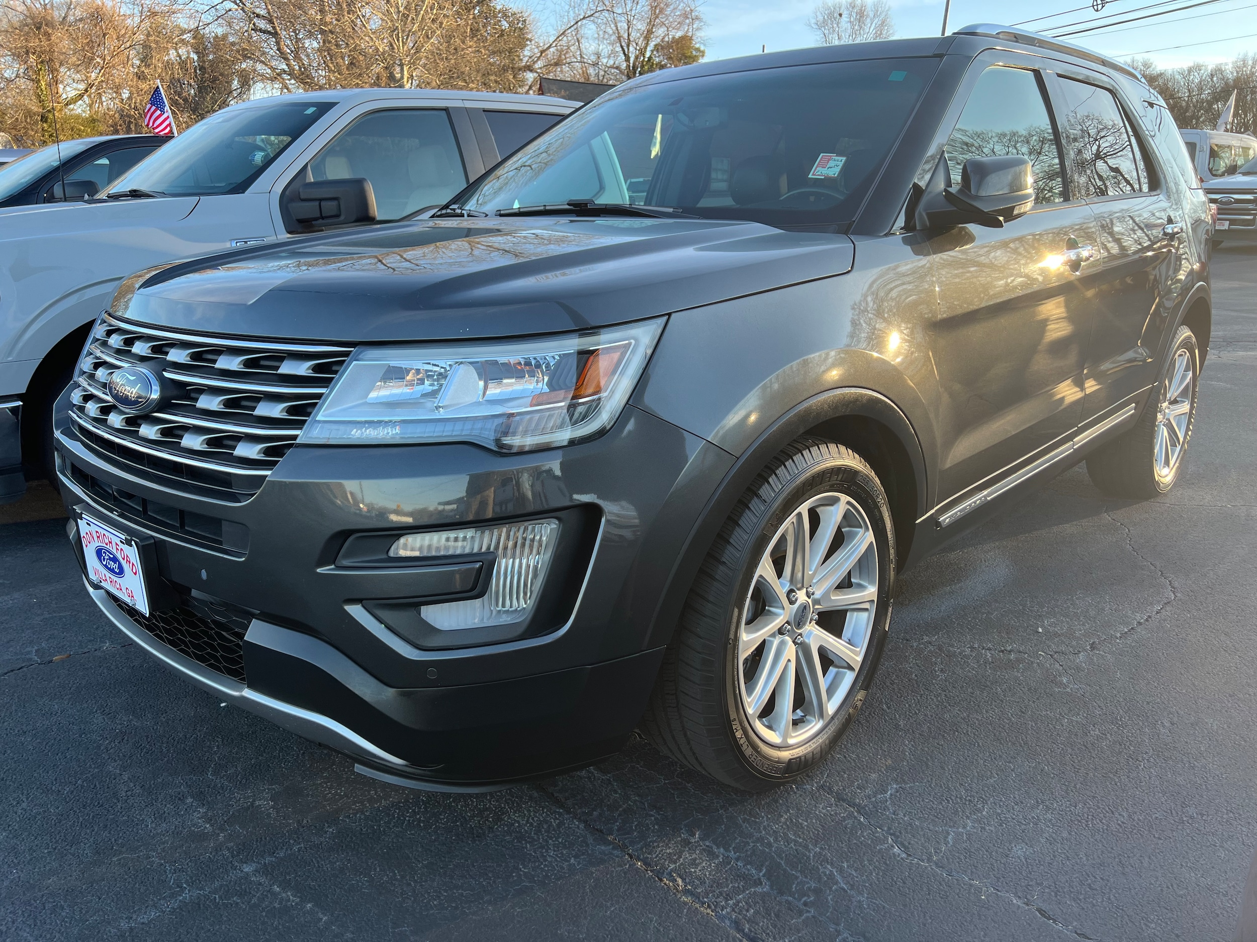 Used 2016 Ford Explorer Limited with VIN 1FM5K7F82GGC54151 for sale in Villa Rica, GA