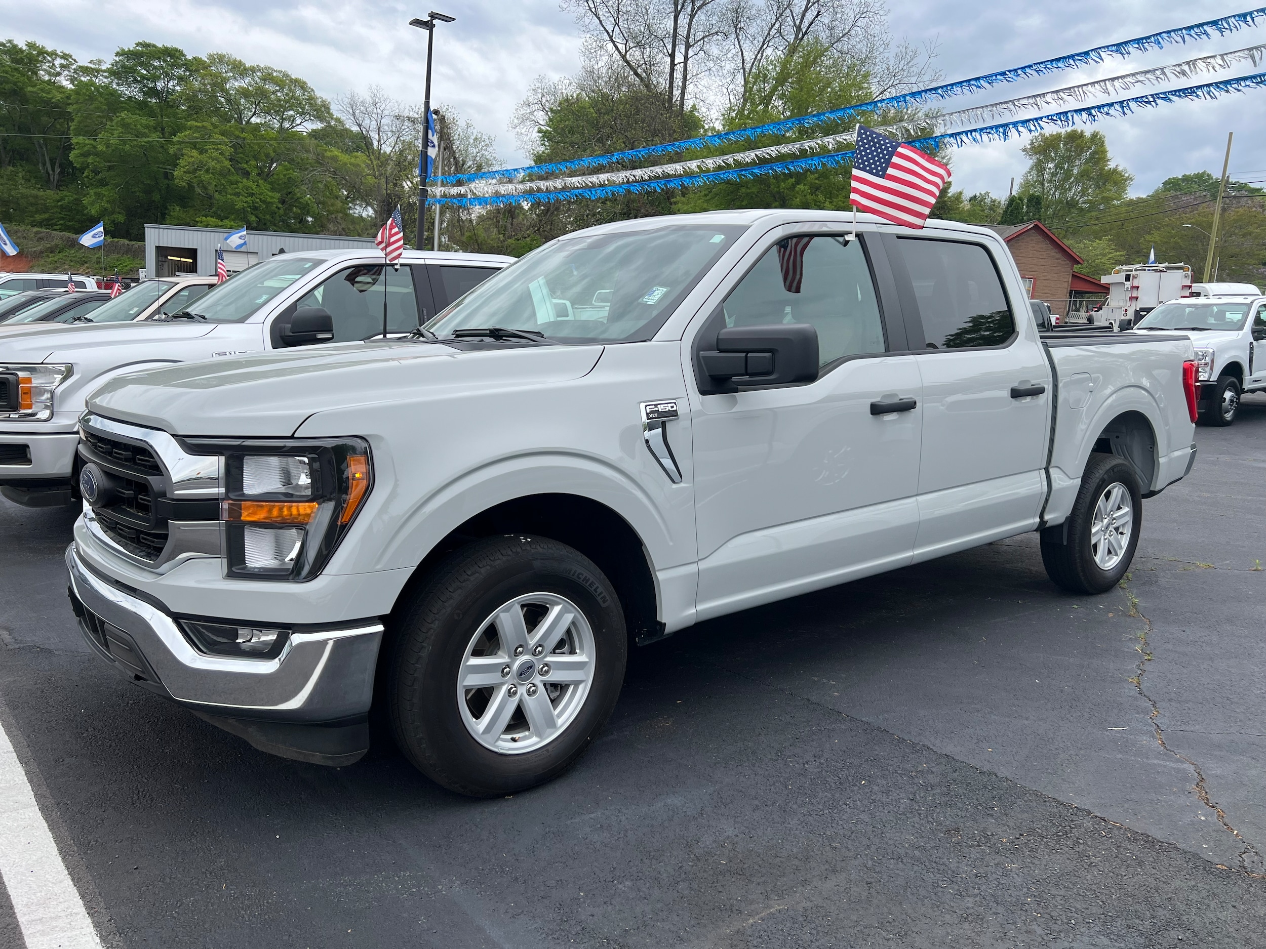 Used 2023 Ford F-150 XLT with VIN 1FTEW1C85PKD44370 for sale in Villa Rica, GA