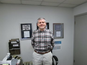 Staff member Keith Wheeler from ID_e00231