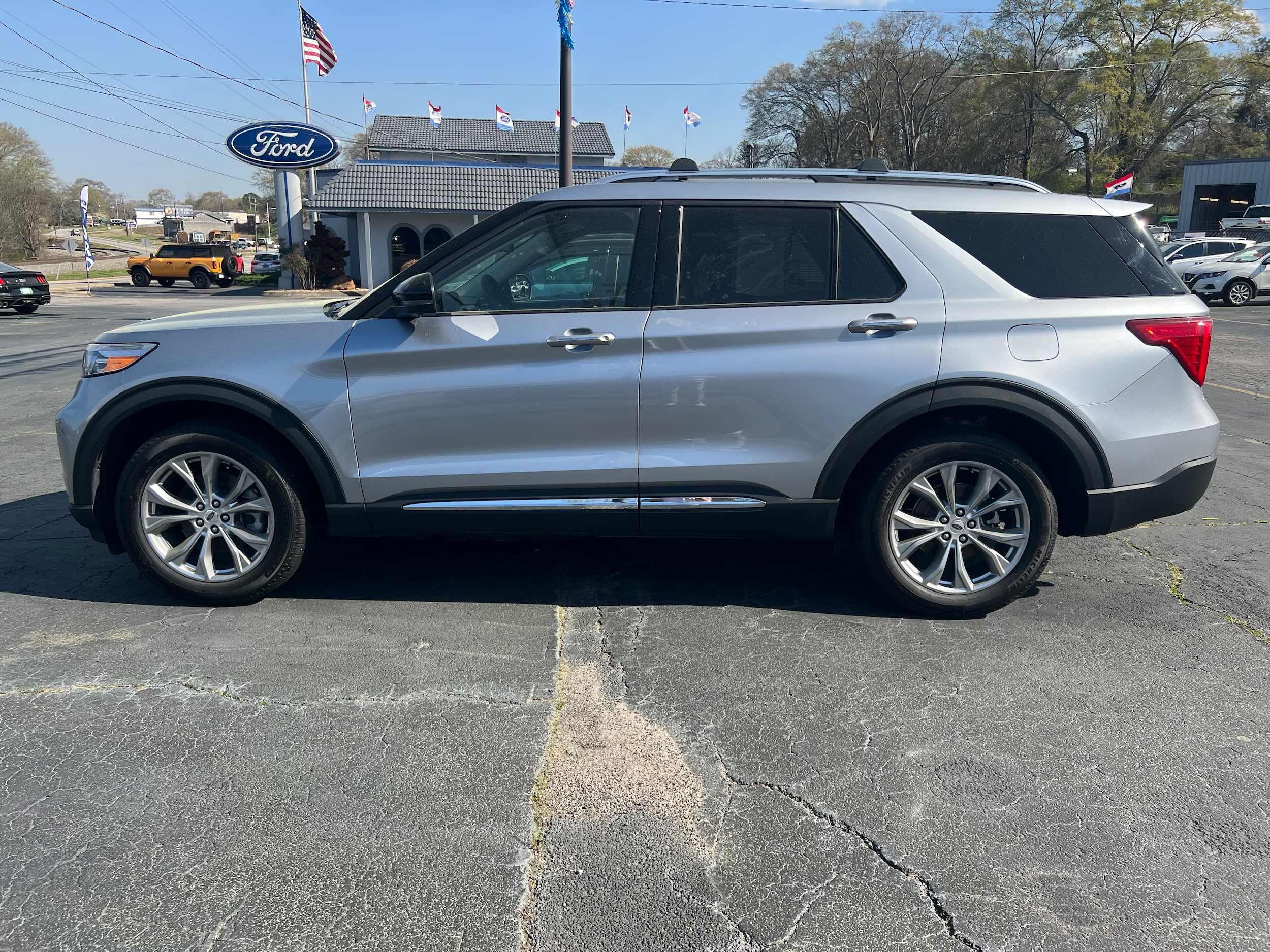 Used 2022 Ford Explorer Limited with VIN 1FMSK8FH0NGB15822 for sale in Villa Rica, GA