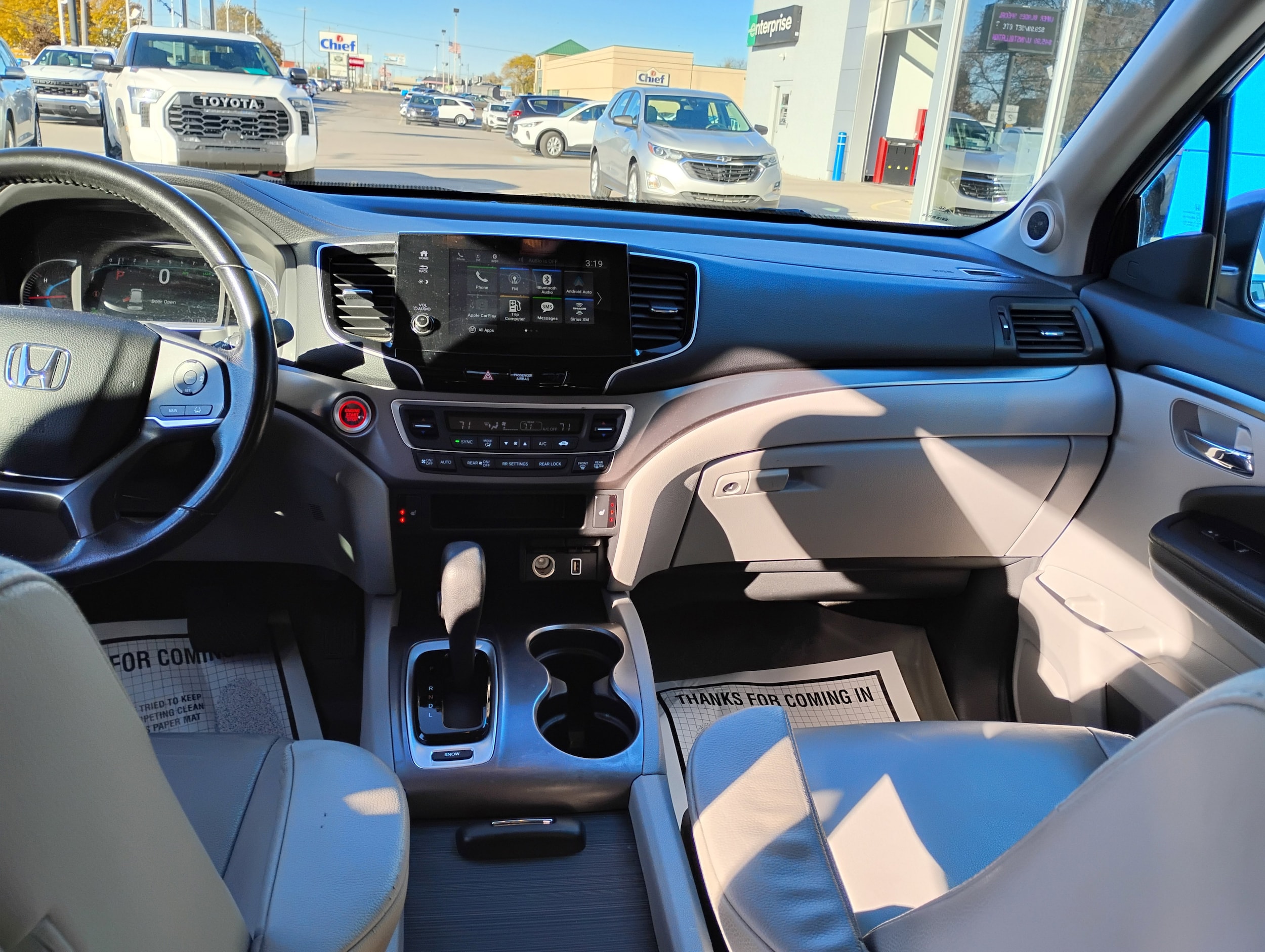 Used 2020 Honda Pilot EX-L with VIN 5FNYF5H53LB003415 for sale in Wauseon, OH