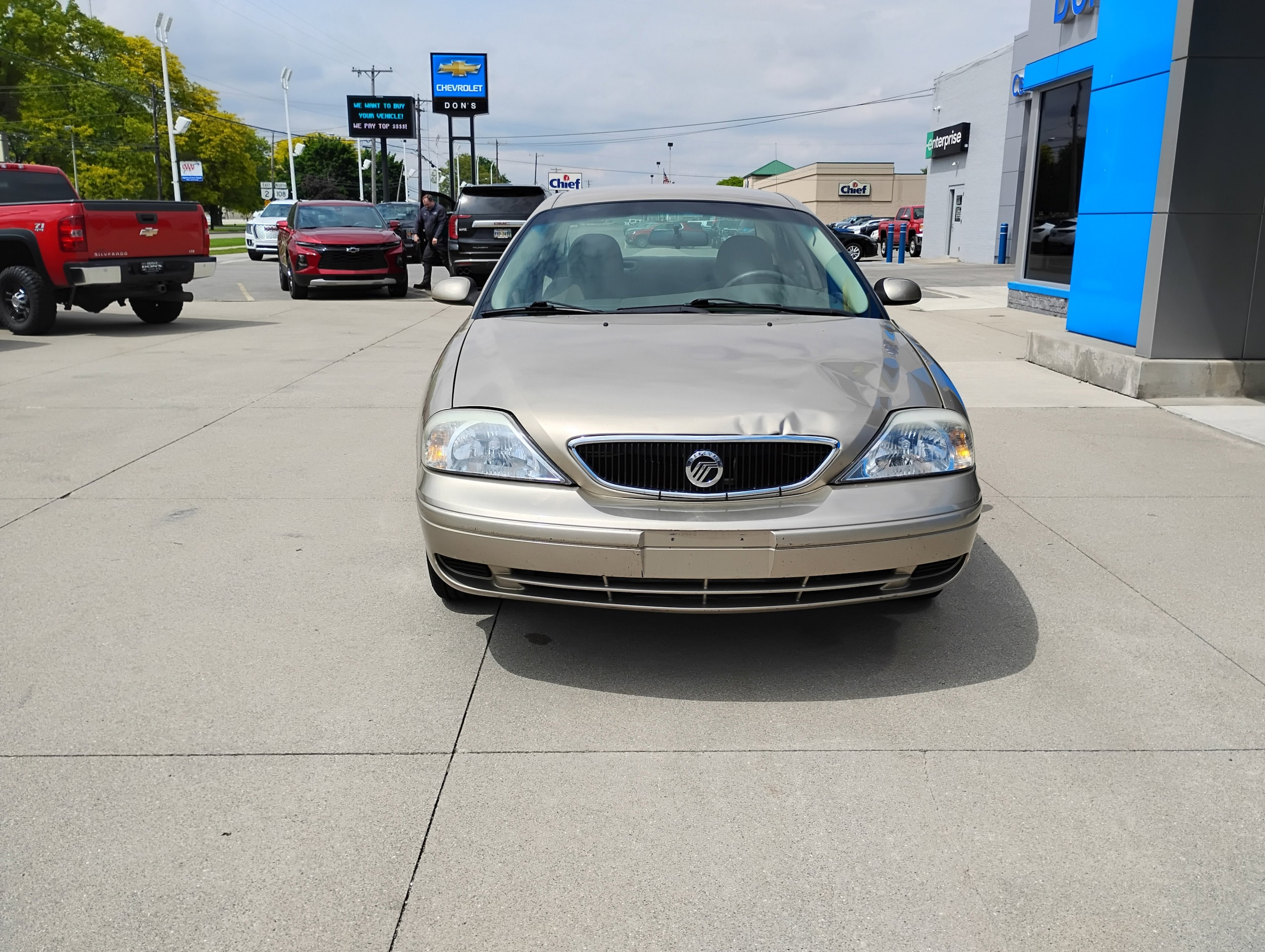 Used 2001 Mercury Sable GS with VIN 1MEFM50UX1G617816 for sale in Wauseon, OH