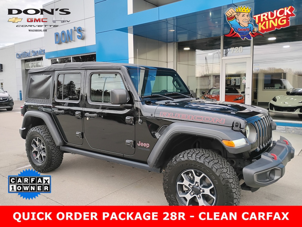 Used 2018 Jeep Wrangler Unlimited Rubicon 4x4 SUV