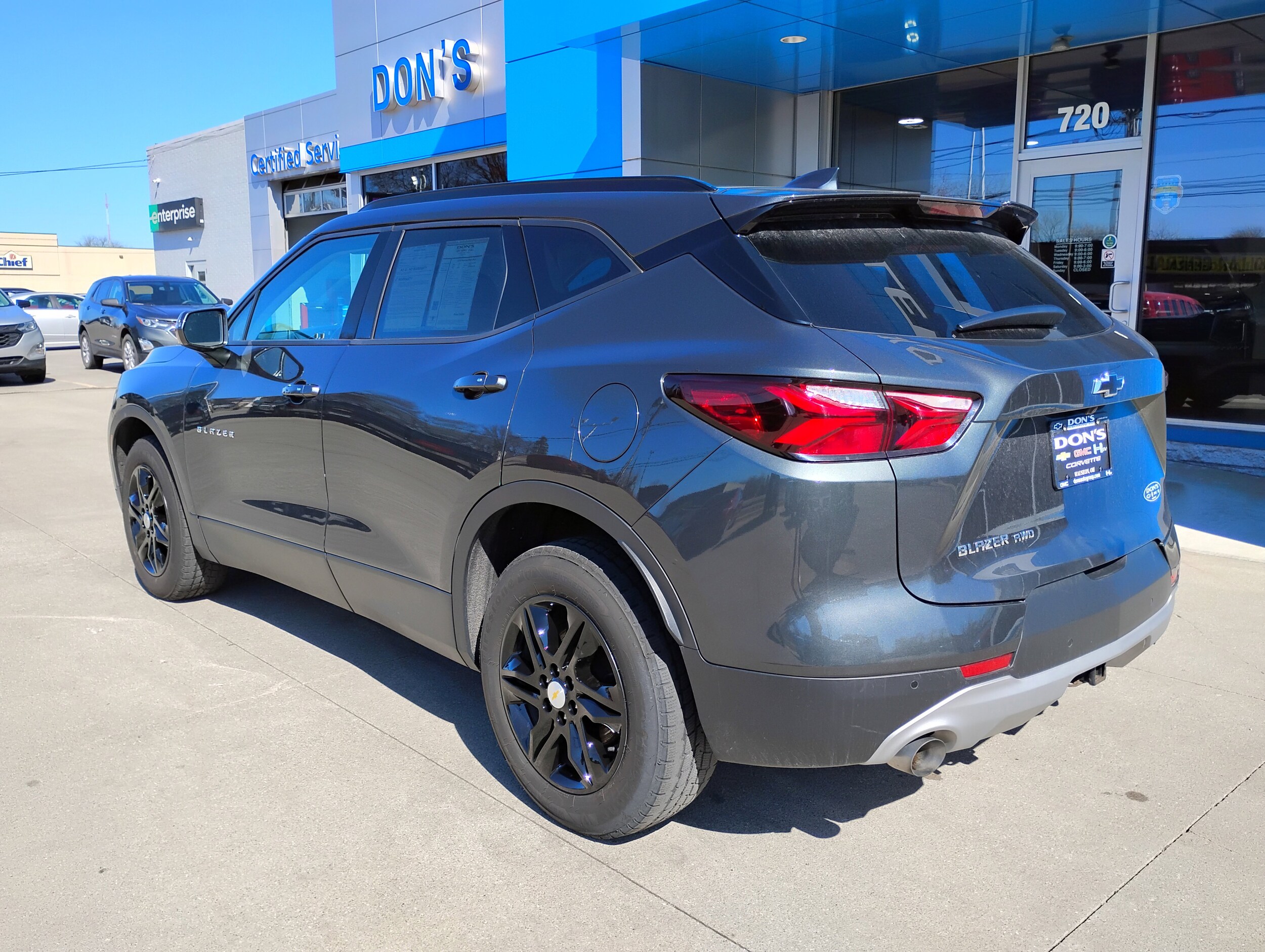 Used 2019 Chevrolet Blazer 3LT with VIN 3GNKBHRSXKS694303 for sale in Wauseon, OH
