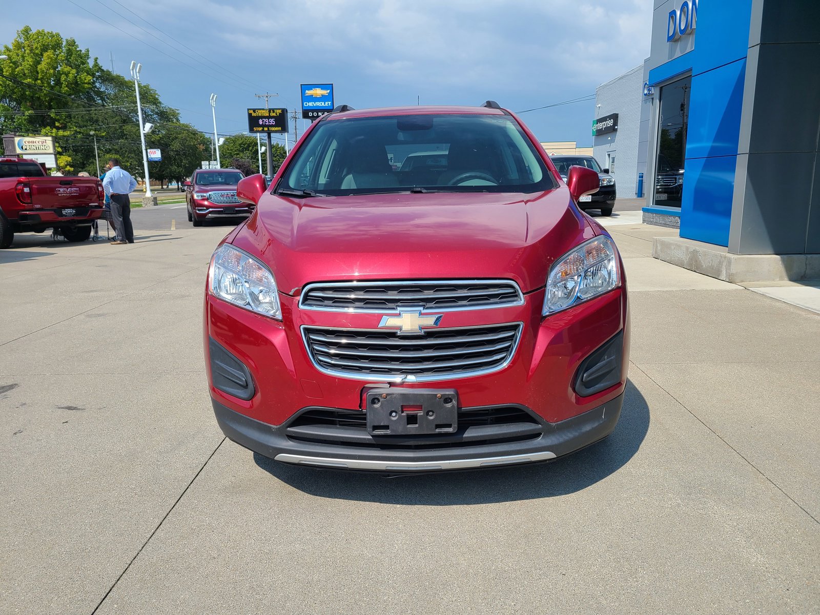 Used 2015 Chevrolet Trax LT with VIN KL7CJLSBXFB218757 for sale in Wauseon, OH