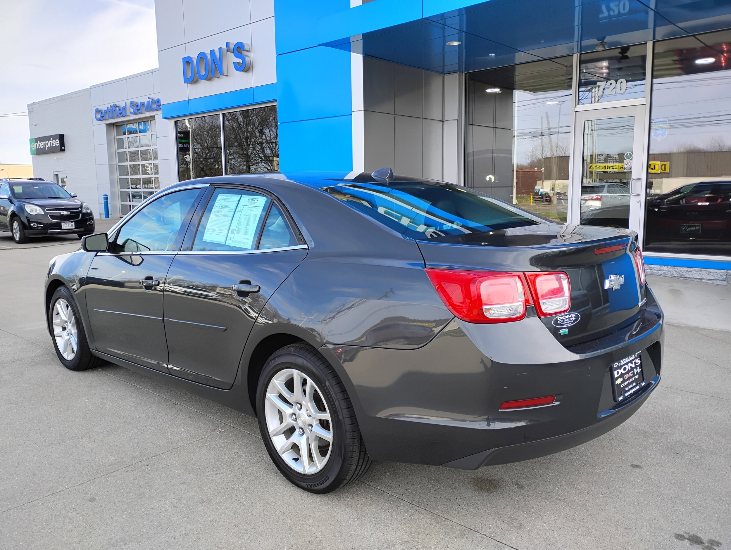 Used 2014 Chevrolet Malibu 1LT with VIN 1G11C5SL7EF251708 for sale in Wauseon, OH